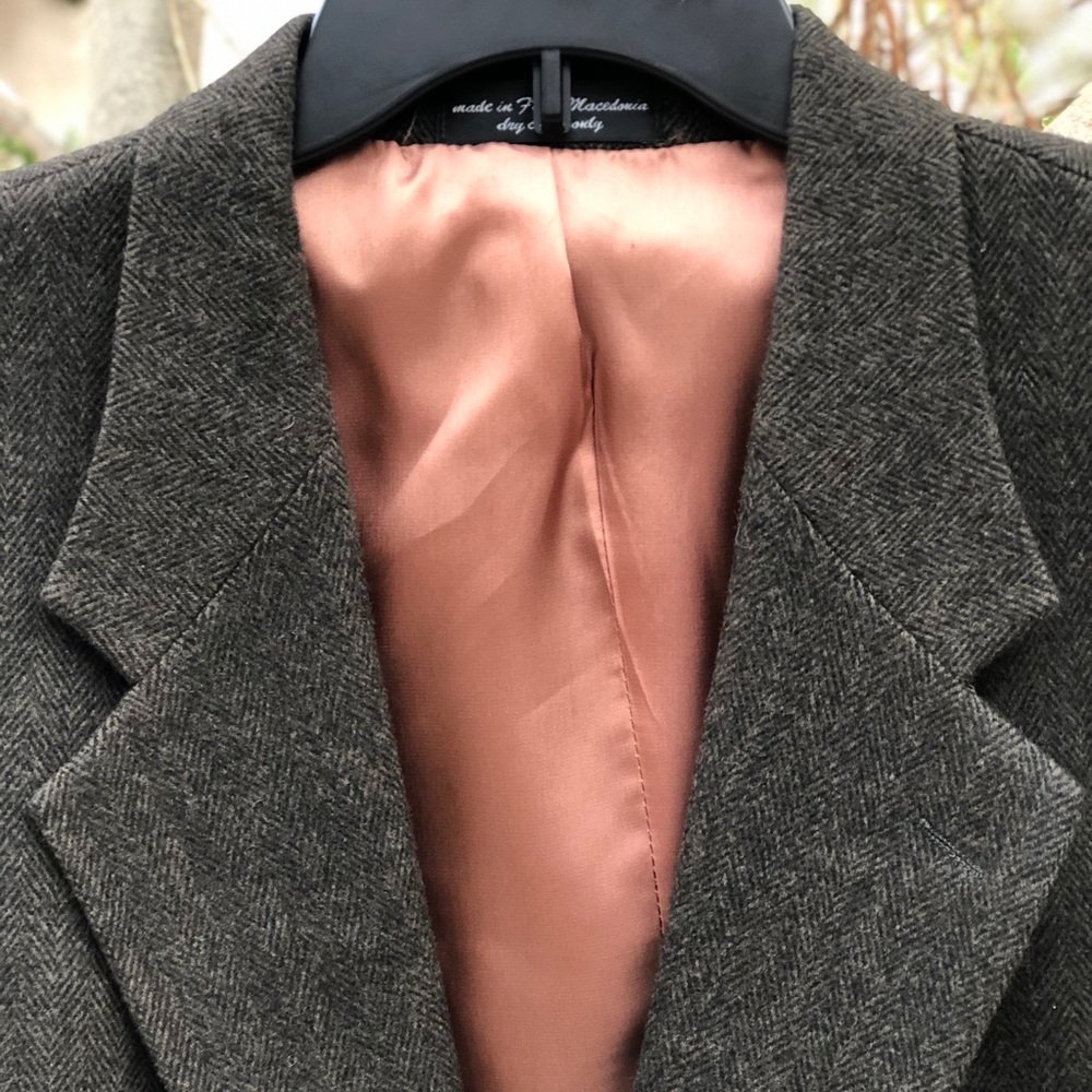 VTG Christian AuJard ๐ฎ๐น ๐ช hair Coat, Sz 42 - Picture 1 of 9